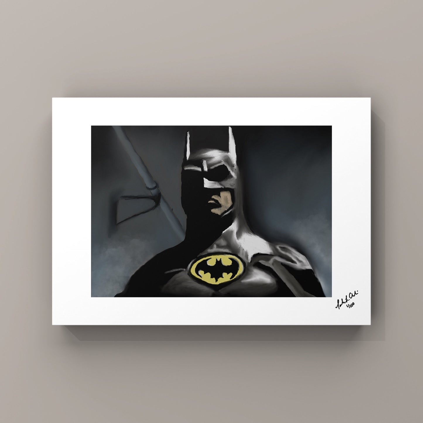 "Batman" - Digital Art - Photo Print