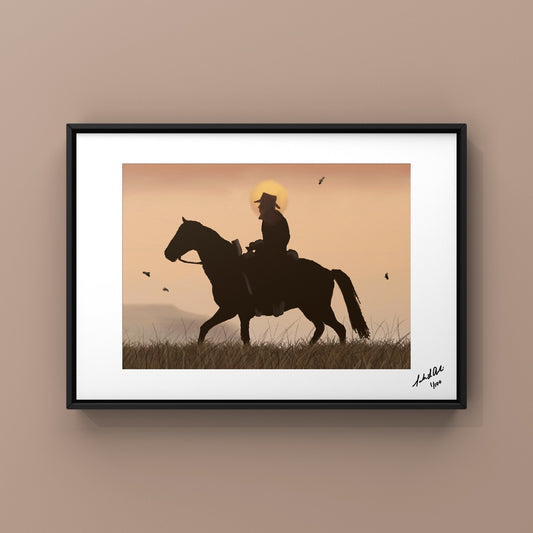 “ Road Less Traveled” - Digital Art - Photo Print