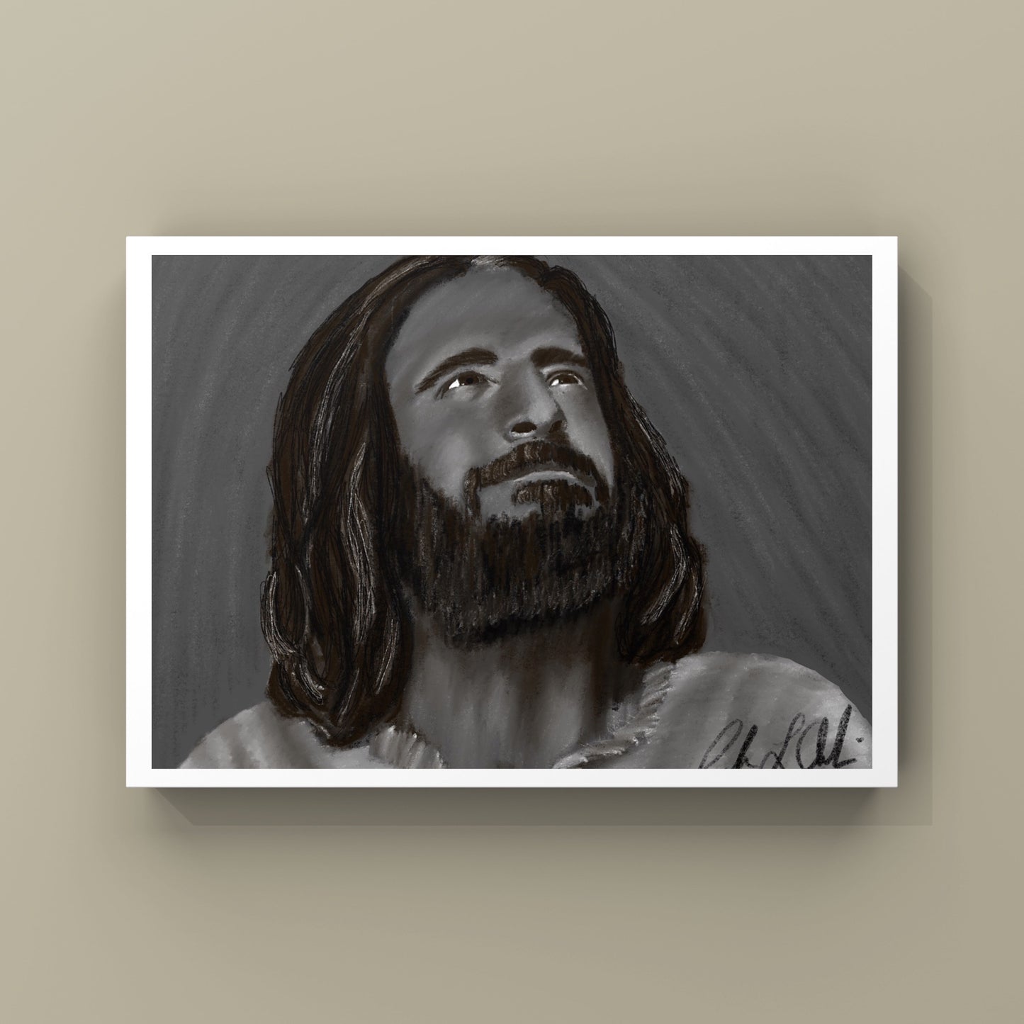 "Looking Heavenward" - Digital Art - Photo Print