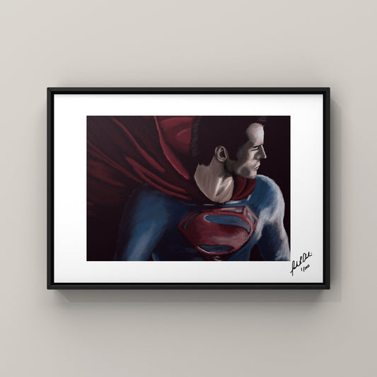 “Man of Steel”- Digital Art - Photo Print