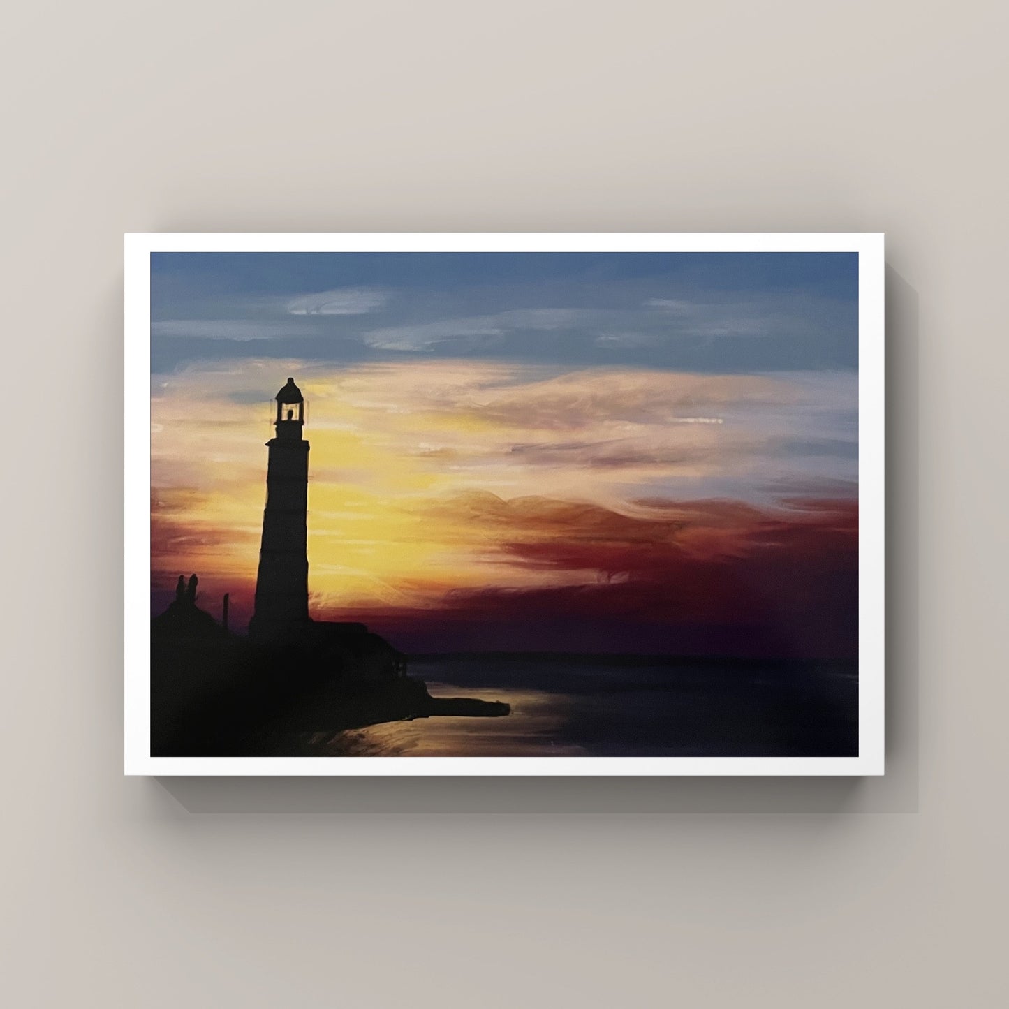 "Sunset Light" - Digital Art - Photo Print