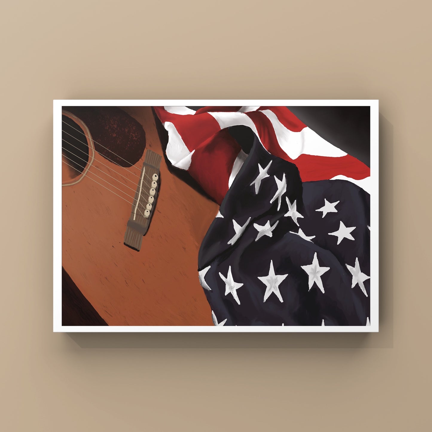 “Patriotic Music”- Digital Art - Photo Print