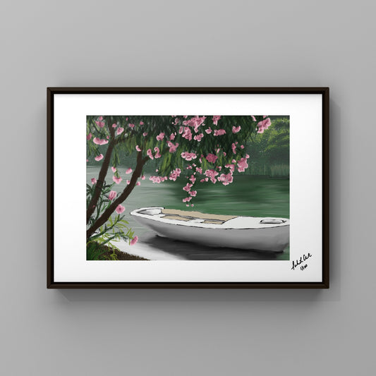 “Boat Ride”- Digital Art - Photo Print