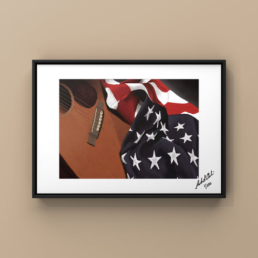 “Patriotic Music”- Digital Art - Photo Print