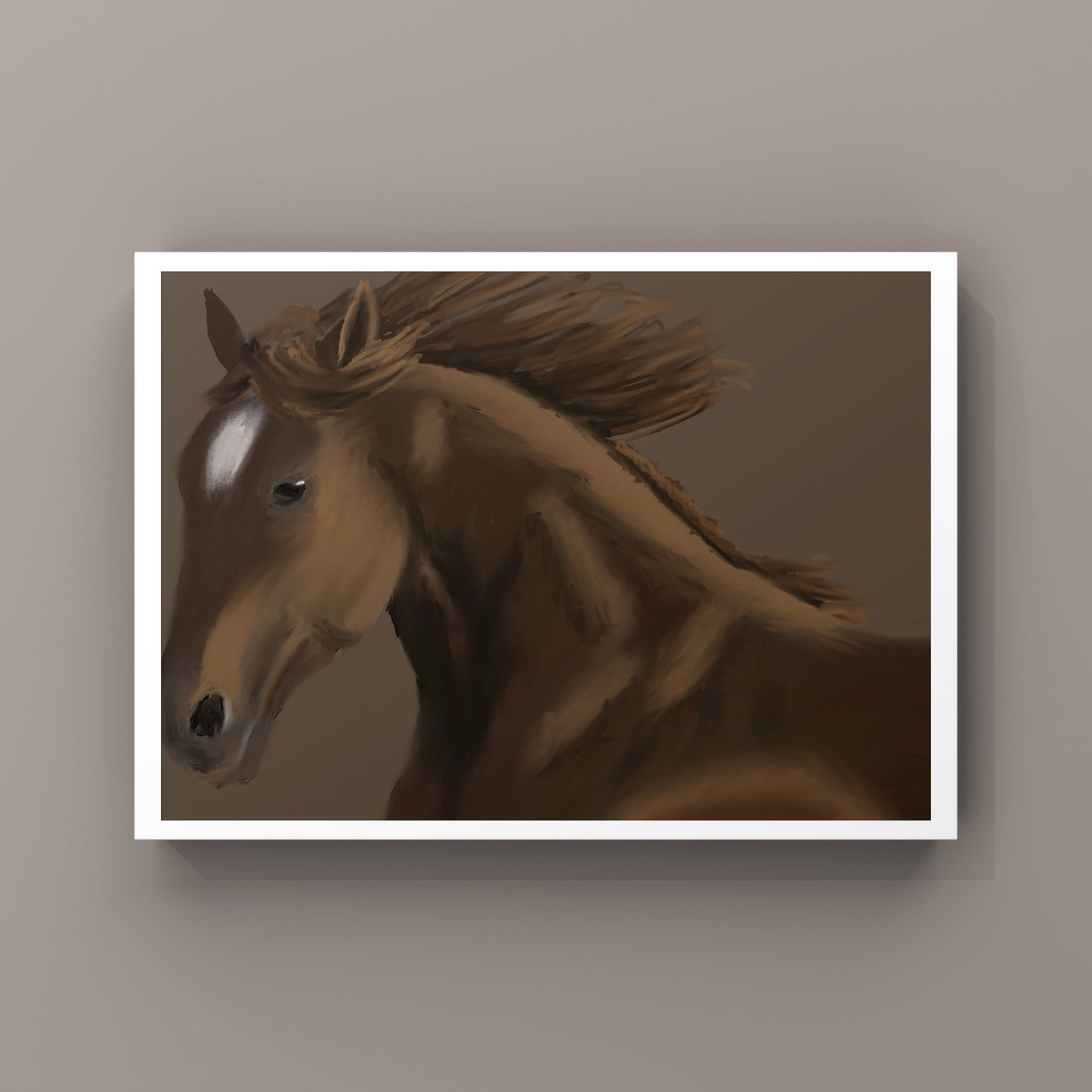 “ Wild Horse”- Digital Art - Photo Print