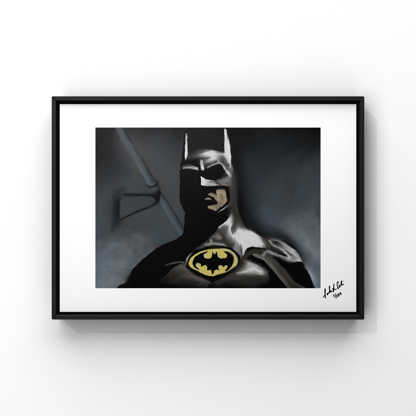 "Batman" - Digital Art - Photo Print