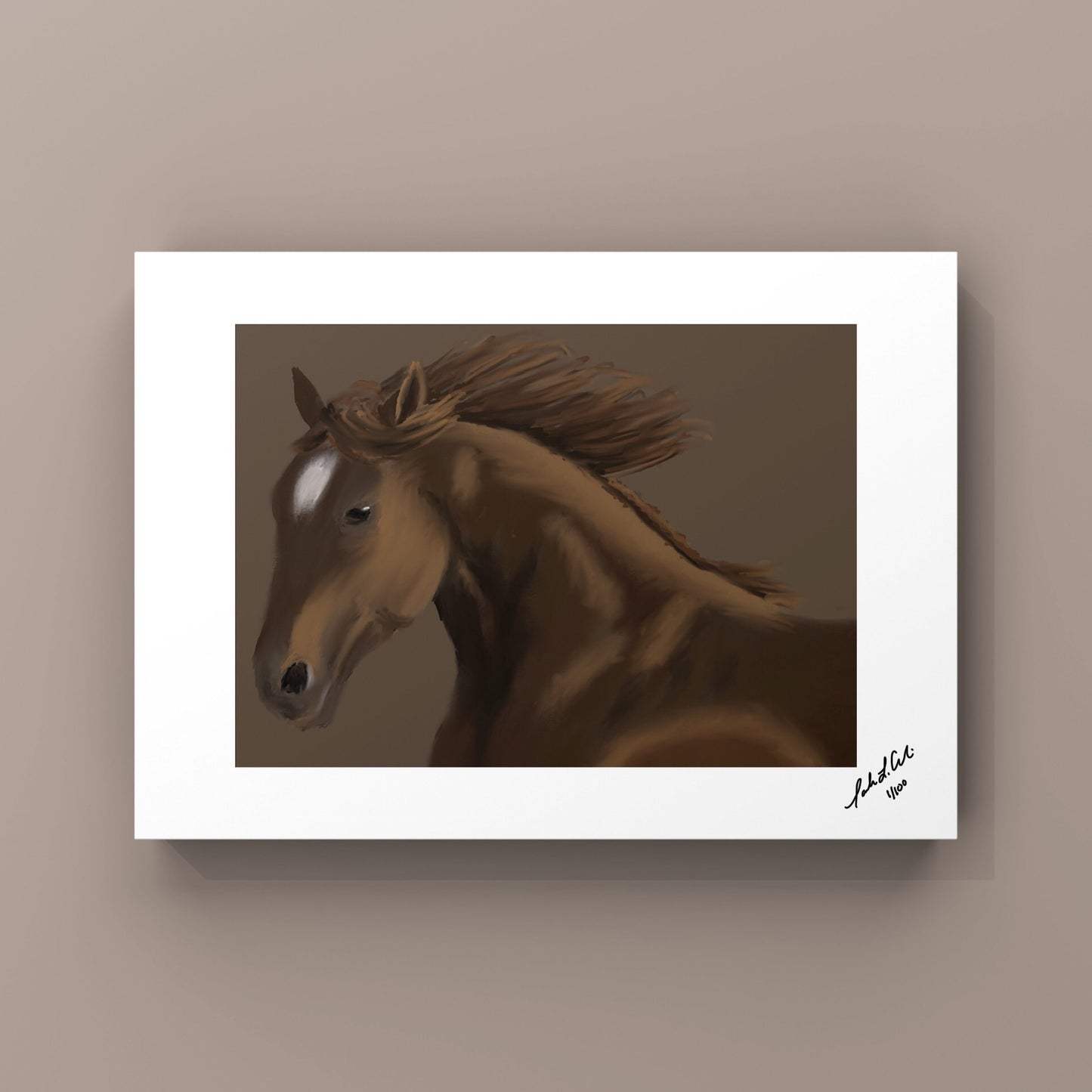 “ Wild Horse”- Digital Art - Photo Print